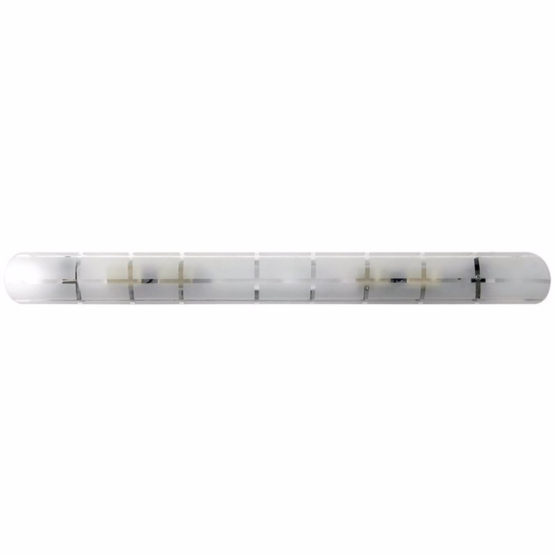 ARlight 4Φωτη Απλίκα Τοίχου Γυαλί Wlc 150/4 Λευκό Ε14 7Χ60Χ7 0304121