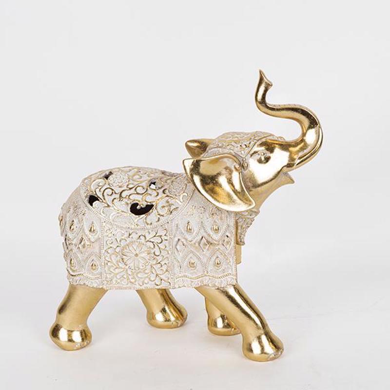 ESTHETI home - ΣΗΜΑΝΤΙΚΟ: Σε περίπτωση διαφοράς τιμής από το κατάστημα ισχύει παντα και μόνο η τιμή του καταστήματος ESTHETI home Επιτραπέζιος Διακοσμητικός Ελέφαντας Resin