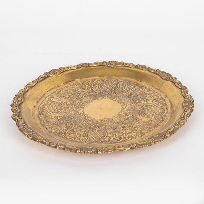 ESTHETI home Diskos Resin Xrusos F25x1.5cm 752-16082