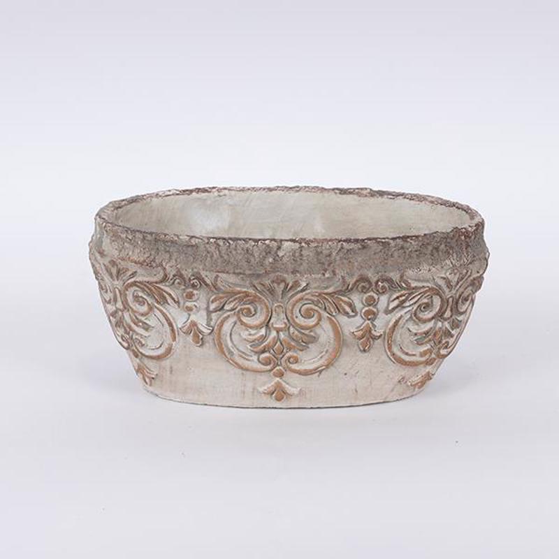 ESTHETI home Κασπώ Τσιμεντένιο Μπεζ Φ26x12cm 752-18055