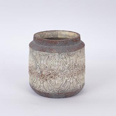 ESTHETI home Κασπώ Τσιμεντένιο Γκρι/Μπεζ Φ18x19cm 752-18058