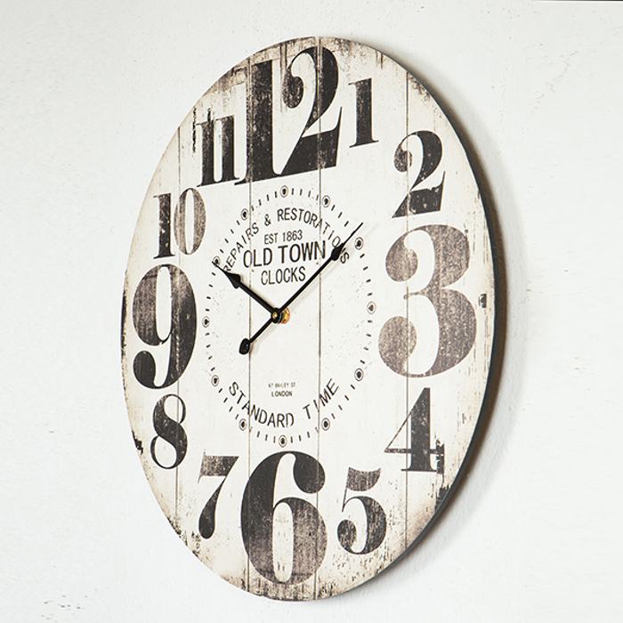 ESTHETI home Roloi Toixou MDF Ekrou/Kafe F58.2x4.3cm 753-13028