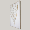 ESTHETI home Pinakas se Kamba ''Fullo'' Lefkos/Xrusos 82x5x122cm 755-12039