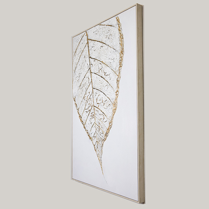 ESTHETI home Pinakas se Kamba ''Fullo'' Lefkos/Xrusos 82x5x122cm 755-12039