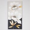 ESTHETI home Pinakas se Kamba ''Louloudi'' Lefkos/Mavros/Xrusos 60x3x90cm 755-12055