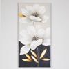 ESTHETI home Pinakas se Kamba ''Louloudi'' Lefkos/Mavros/Xrusos 60x3x90cm 755-12056