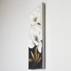 ESTHETI home Pinakas se Kamba ''Louloudi'' Lefkos/Mavros/Xrusos 60x3x90cm 755-12056