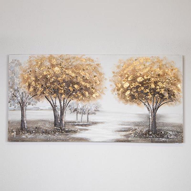 ESTHETI home Πίνακας σε Καμβά ''Δέντρα'' 120x3x60cm 755