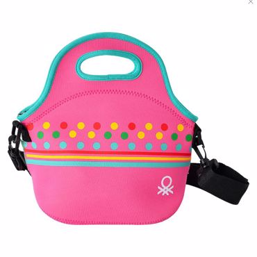 BENETTON KIDS Ισοθερμικό Τσαντάκι Μεταφοράς Φαγητού Ροζ 30Χ17Χ30cm BGBE0764PK