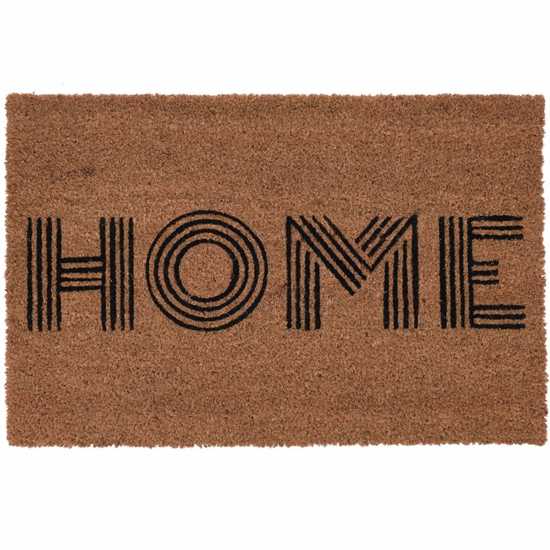 MRShome - ΣΗΜΑΝΤΙΚΟ: Σε περίπτωση διαφοράς τιμής από το κατάστημα ισχύει παντα και μόνο η τιμή του καταστήματος MRShome Πατάκι Εισόδου 59x39cm ''HOME''