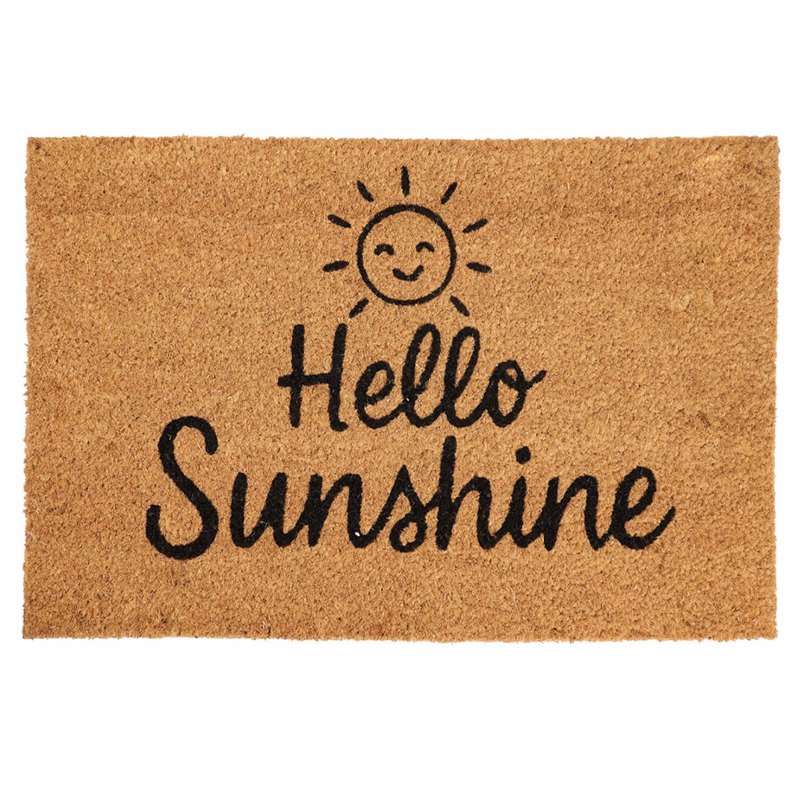 MRShome Πατάκι Εισόδου 59x39cm ''Hello Sunshine''