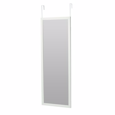 MRShome Κρεμαστός Καθρέπτης για Πόρτα από MDF 34x94cm White