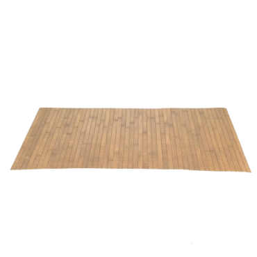 MRShome Πατάκι Μπάνιου από Bamboo 50x80cm Greywashed