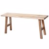 MRShome Paggos Teak Wood 100x25x42cm