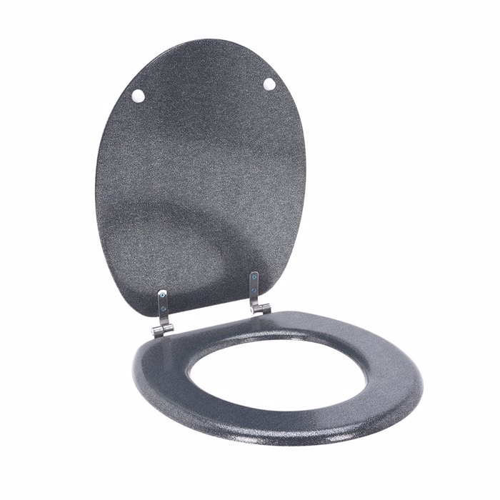 MRShome Kapaki Lekanis apo MDF 42.5x37x1.5cm Silver