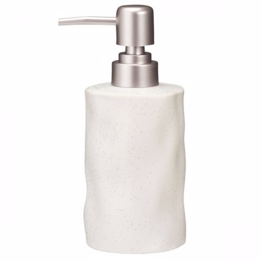 MRShome Δοχείο Κρεμοσάπουνου Stoneware 300ml 8x8x17cm White