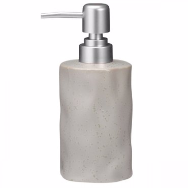 MRShome Δοχείο Κρεμοσάπουνου Stoneware 300ml 8x8x17cm Cool Grey 5U
