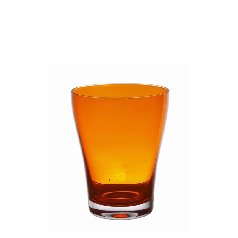 Espiel - ΣΗΜΑΝΤΙΚΟ: Σε περίπτωση διαφοράς τιμής από το κατάστημα ισχύει παντα και μόνο η τιμή του καταστήματος Σετ 6τμχ Ποτήρι Πορτοκαλί 8Χ10.5εκ LAS107 Espiel