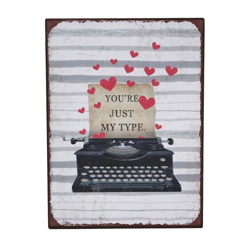 Espiel - ΣΗΜΑΝΤΙΚΟ: Σε περίπτωση διαφοράς τιμής από το κατάστημα ισχύει παντα και μόνο η τιμή του καταστήματος Ταμπέλα Γραφομηχανή 26Χ35εκ NIK222 Espiel