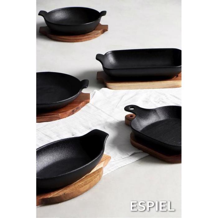 SAGNAKI STROGuLO STONEWARE MAuRO 24X21X6EK NOL113K2 ESPIEL