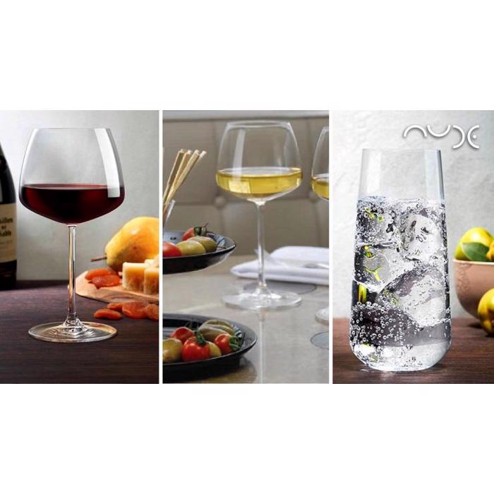 Σετ 6τμχ Nude Mirage White Wine NU66092-6 Espiel Set 6tmx Nude Mirage White Wine NU66092-6 Espiel