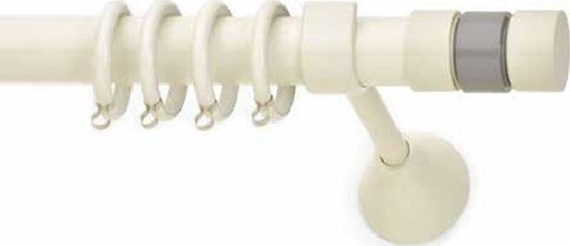 Παιδικό Κουρτινόξυλο φ25 1.60m LIVORNO εκρού γκρι