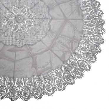 Τραπεζομάντηλο Vinyl Ανοιχτό Γκρι 152εκ PEZ118 Espiel