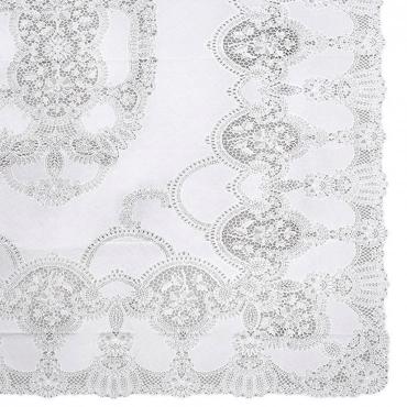 Τραπεζομάντηλο Vinyl Λευκό 135Χ135εκ PEZ121 Espiel