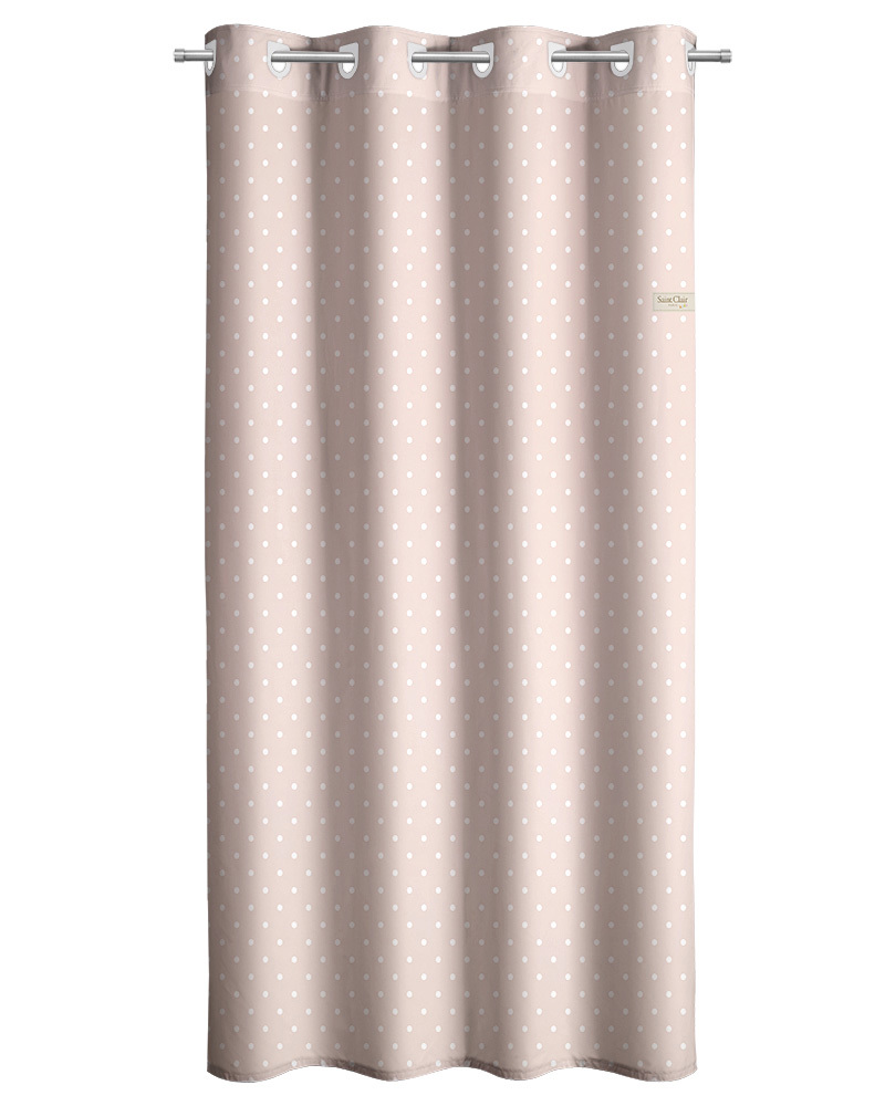 Saint Clair Κουρτίνα Polka Dots Pink 160X250