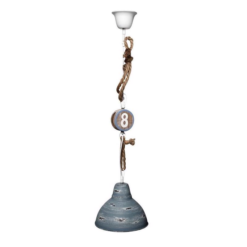 Φωτιστικό Γαλάζιο E27 25εκ RIN213 Espiel