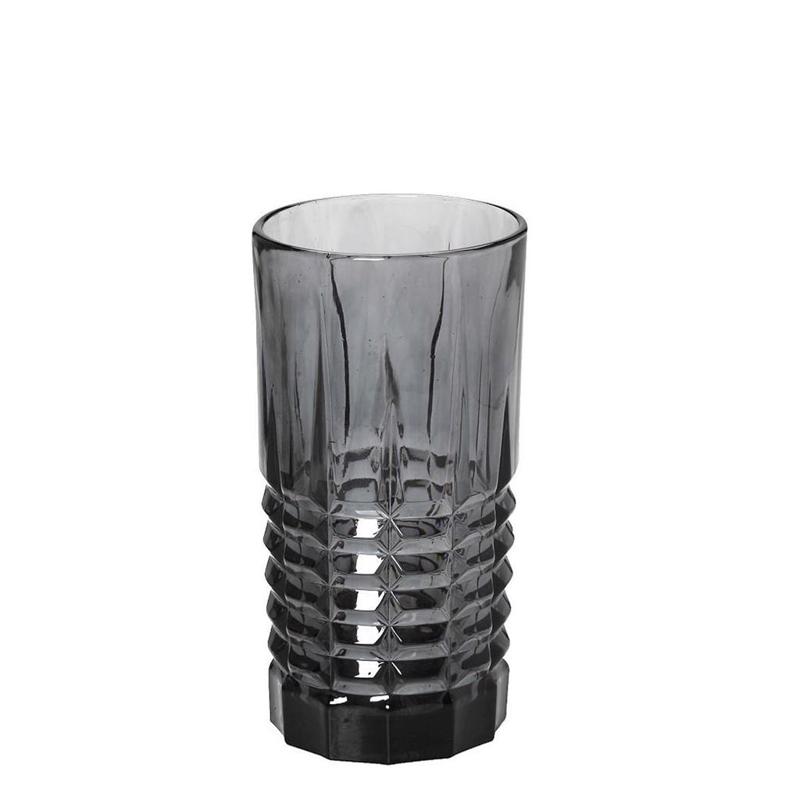 Patrick Ποτήρι Σωλήνας Ανθρακί 15εκ ROP125K6 Espiel