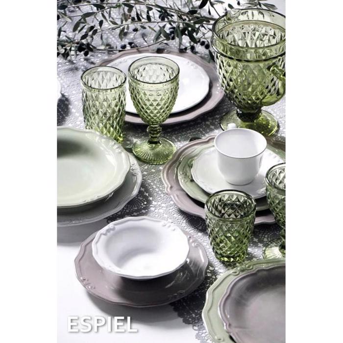 Tiffany Πιάτο Φρούτου Λευκό 21εκ RSW103K6 Espiel Tiffany Piato Froutou Lefko 21ek RSW103K6 Espiel