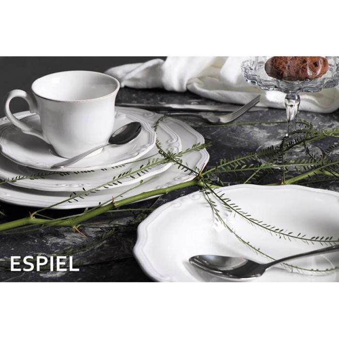 Tiffany Πιάτο Φρούτου Λευκό 21εκ RSW103K6 Espiel Tiffany Piato Froutou Lefko 21ek RSW103K6 Espiel