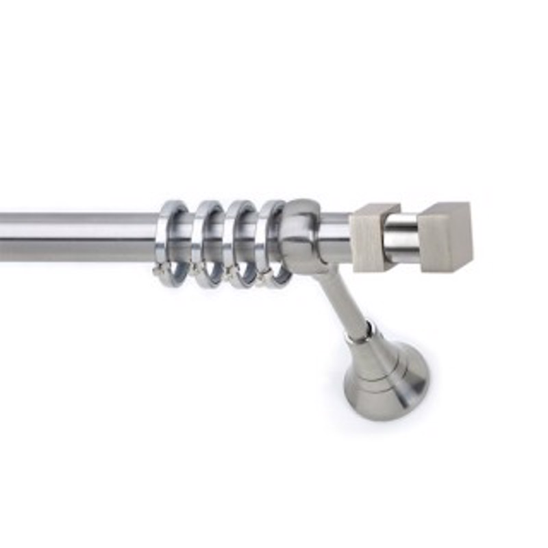 Κουρτινόξυλο Φ25 Inox KS69