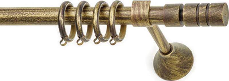 Κουρτινόξυλο Σφυρήλατο Φ20 MAX MY-20