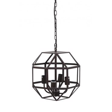 Φωτιστικό Οροφής Μαύρο 37Χ37Χ39εκ SLA104 Espiel