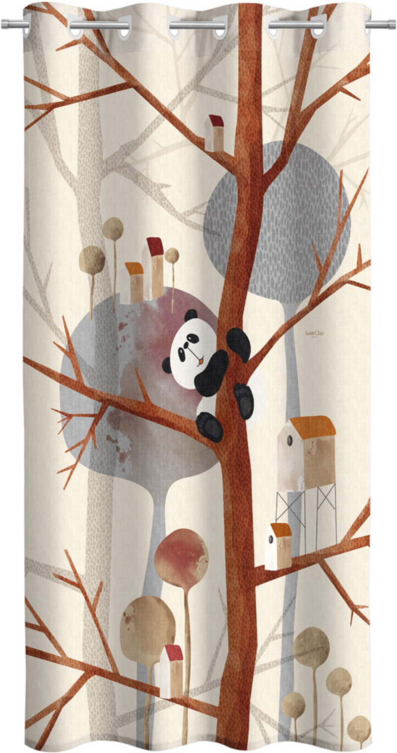 Saint Clair Κουρτίνα Soft-Touch Panda 160×250