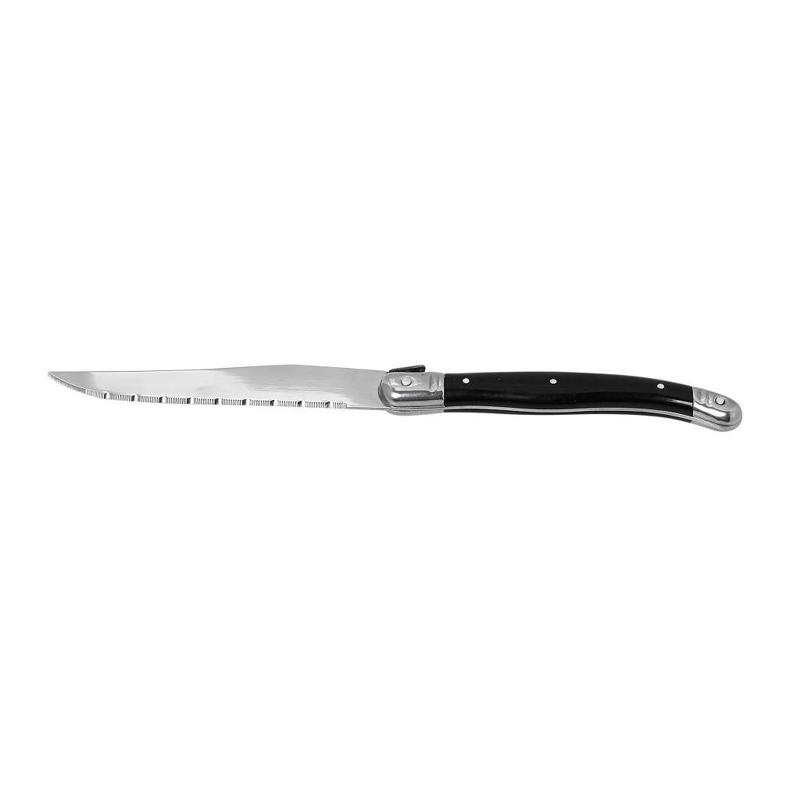 ΜΑΧΑΙΡΙ STEAK ΜΑΥΡΗ ΛΑΒΗ SS420 1.5MM 23EK STK103K12 ESPIEL