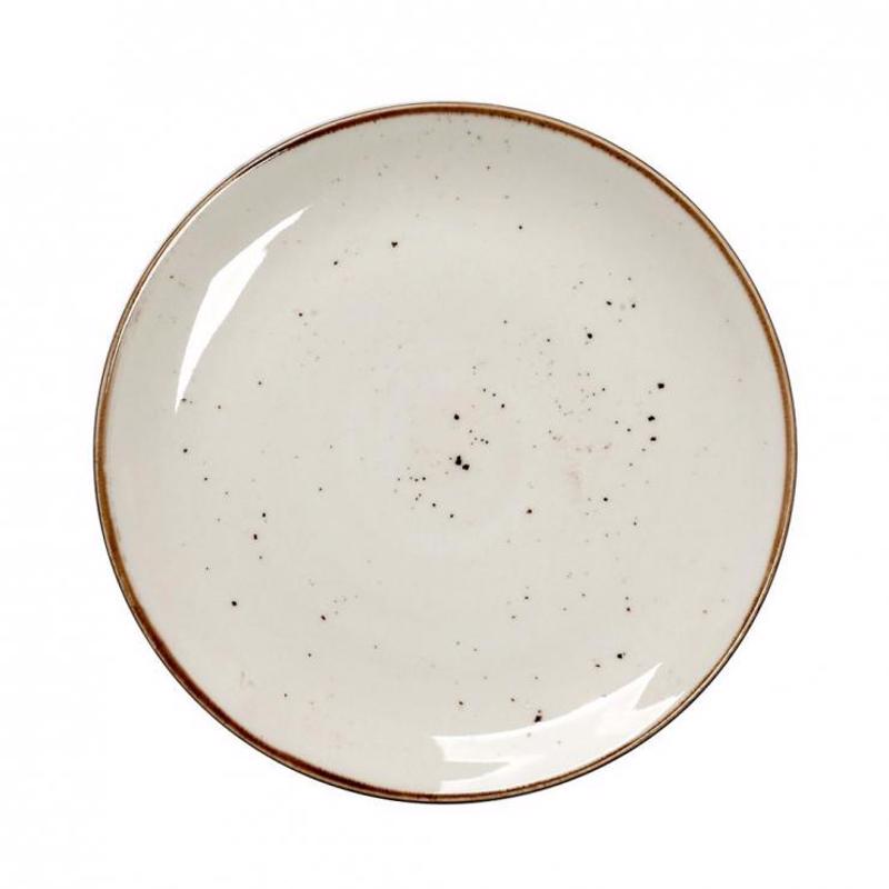 Πιάτο Ρηχό Κρεμ 26.5Χ2.5εκ TLK101K6 Espiel