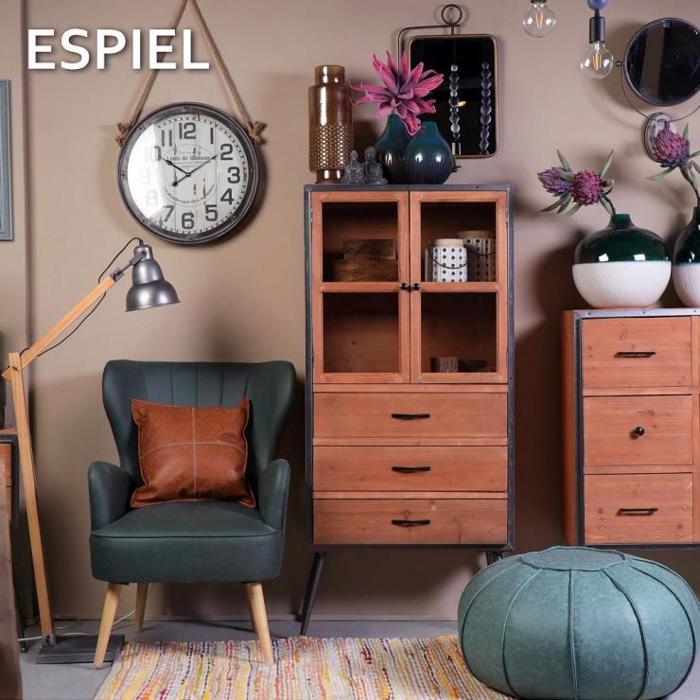 Lampater Gyalino me Xulini Basi Kafe Plega 41.5ek VID131 Espiel