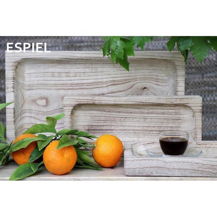 Plato Serbirismatos Xulino Orthognio 36X18.5X4ek XYP116 Espiel