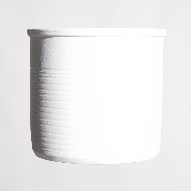 Γλάστρες - Ζαρντινιέρες agiovlasitishome - ΣΗΜΑΝΤΙΚΟ: Σε περίπτωση διαφοράς τιμής από το κατάστημα ισχύει παντα και μόνο η τιμή του καταστήματος Supergreens Κασπώ Τερακότα ''Momo'' Λευκό Φ28x25cm 2770