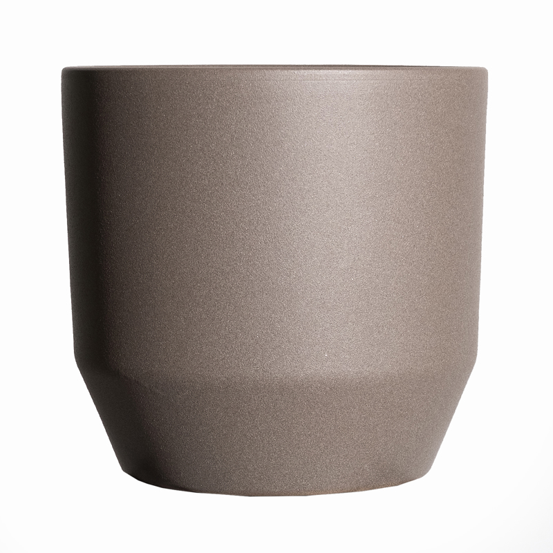 Γλάστρες - Ζαρντινιέρες agiovlasitishome - ΣΗΜΑΝΤΙΚΟ: Σε περίπτωση διαφοράς τιμής από το κατάστημα ισχύει παντα και μόνο η τιμή του καταστήματος Supergreens Κασπώ Κεραμικό ''Nola'' Στρογγυλό Καφέ Φ21.