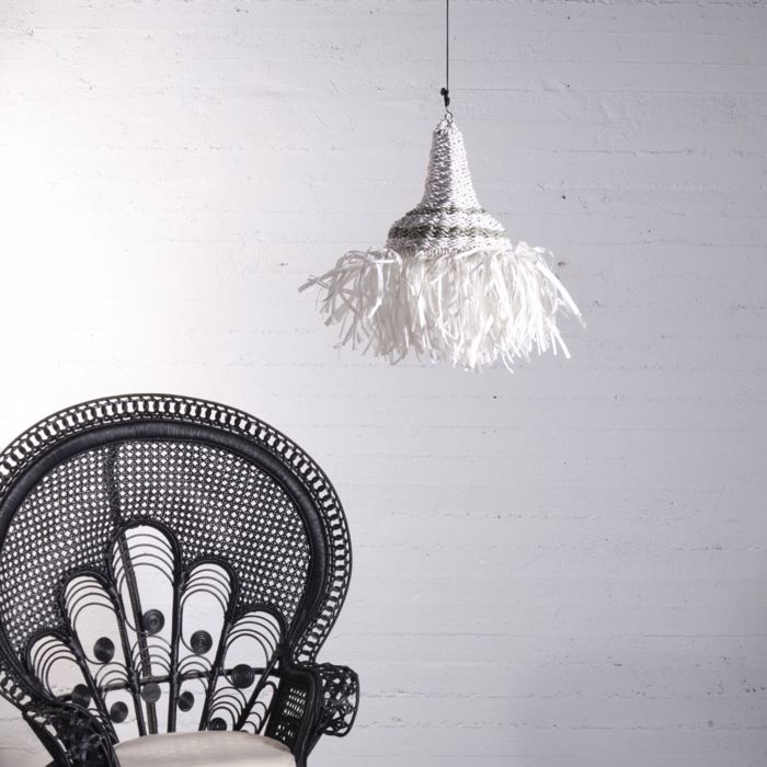 Supergreens Fotistiko Orofis apo Ratan ''Motif'' Lefko Xoris Ntoui F30x50cm 9420-3