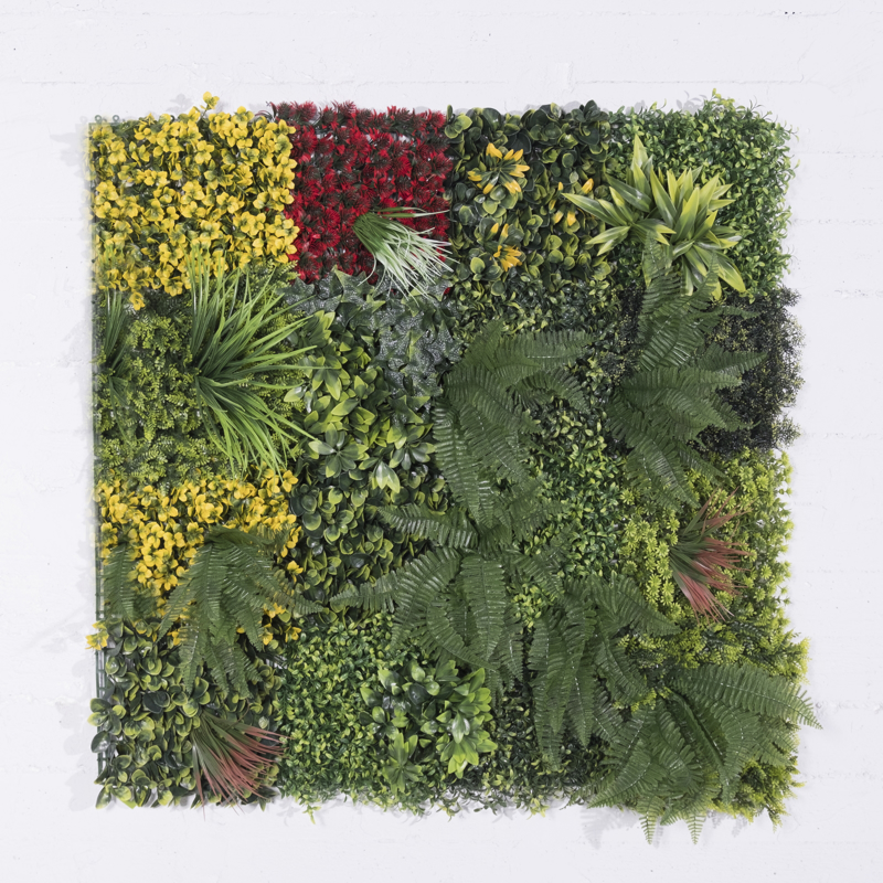 Γλάστρες - Ζαρντινιέρες agiovlasitishome - ΣΗΜΑΝΤΙΚΟ: Σε περίπτωση διαφοράς τιμής από το κατάστημα ισχύει παντα και μόνο η τιμή του καταστήματος Supergreens Τεχνητή Φυλλωσιά Φτέρη Mix ''Lith'' 100x100