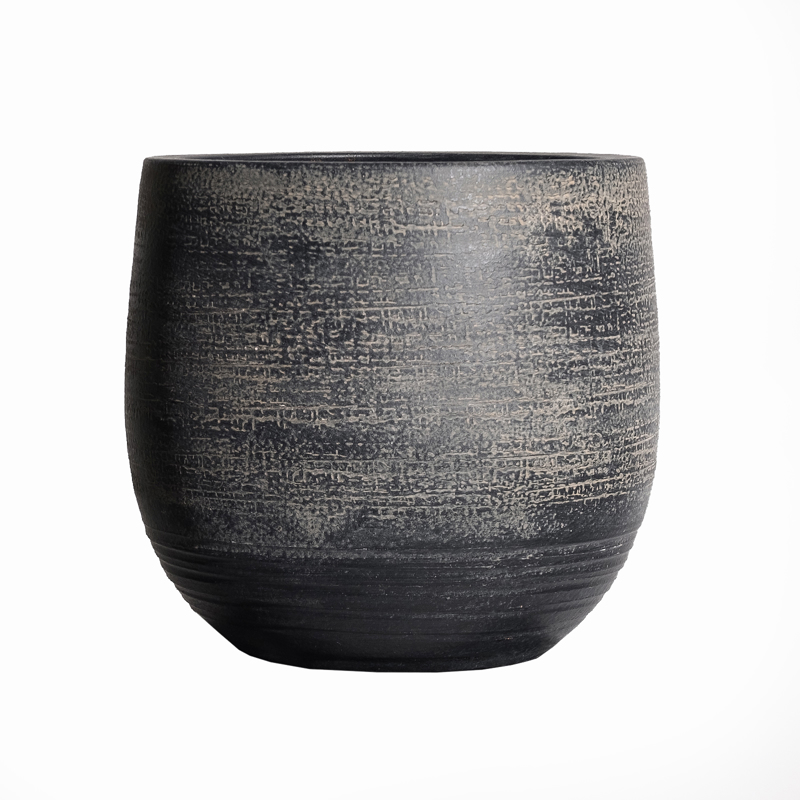 Γλάστρες - Ζαρντινιέρες agiovlasitishome - ΣΗΜΑΝΤΙΚΟ: Σε περίπτωση διαφοράς τιμής από το κατάστημα ισχύει παντα και μόνο η τιμή του καταστήματος Supergreens Κασπώ Τερακότα ''Victor'' Στρογγυλό Καφέ Φ2