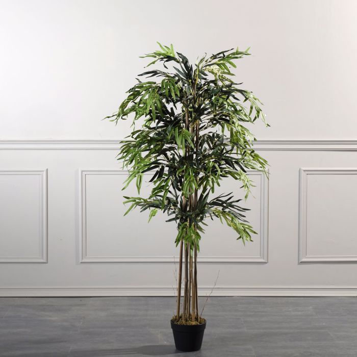 Supergreens Τεχνητό Δέντρο Μπαμπού Lucky 150cm 2430-6 Supergreens Texnito Dentro Bampou Lucky 150cm 2430-6