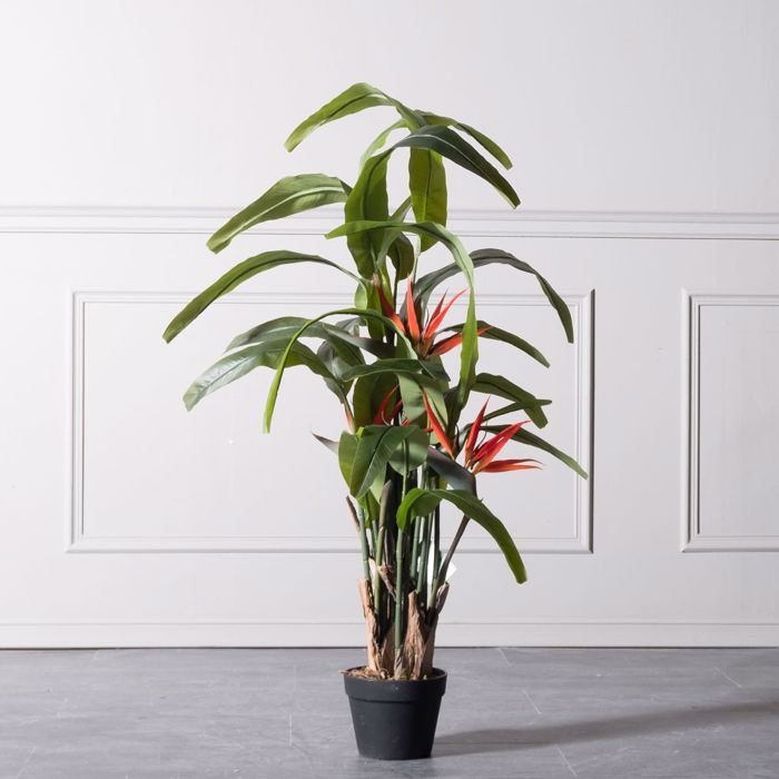 Supergreens Τεχνητό Δέντρο Strelizia Reginas Κόκκινη 130cm 2350-6 Supergreens Texnito Dentro Strelizia Reginas Kokkini 130cm 2350-6