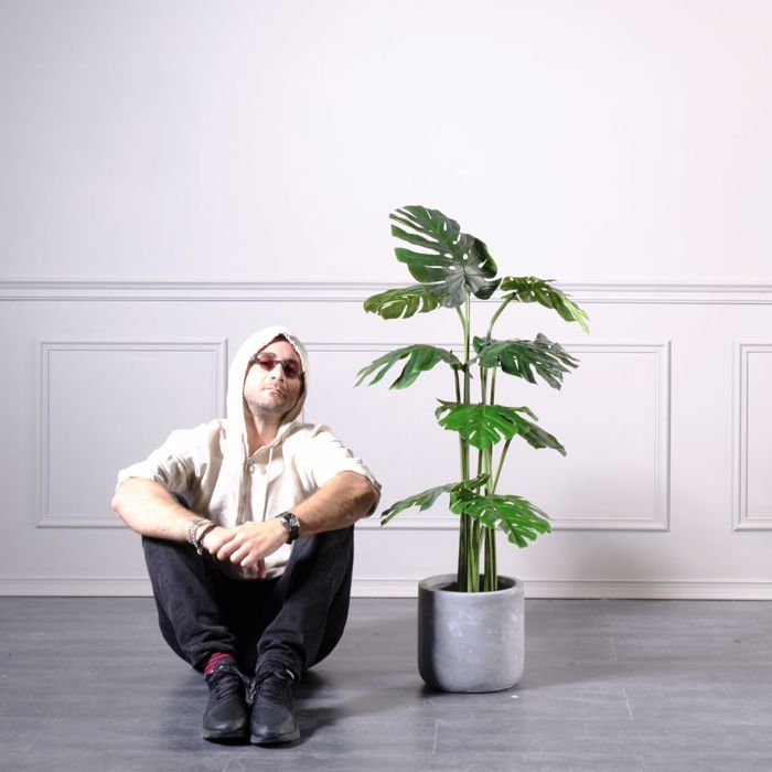 Supergreens Τεχνητό Δέντρο Μονστέρα 120cm 8450-6 Supergreens Texnito Dentro Monstera 120cm 8450-6