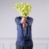Supergreens Texnito Bouketo Mosxompizelo Prasino 50cm 1531-7
